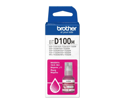 Tusz BROTHER BTD100M magenta 5000 str.